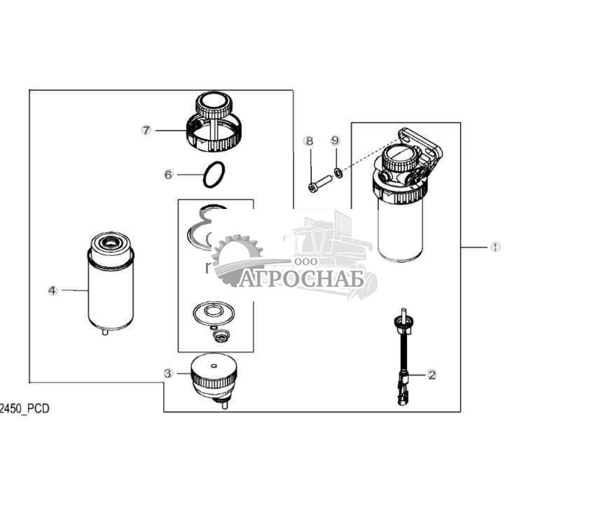 8193 Водоотделитель 